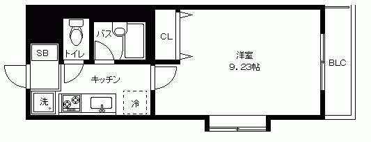 ラフォーレ参番館の間取り写真