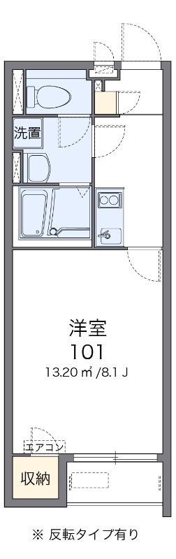 クレイノティーハイム　リオンの間取り