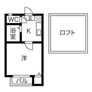 ロフト栄生の間取り