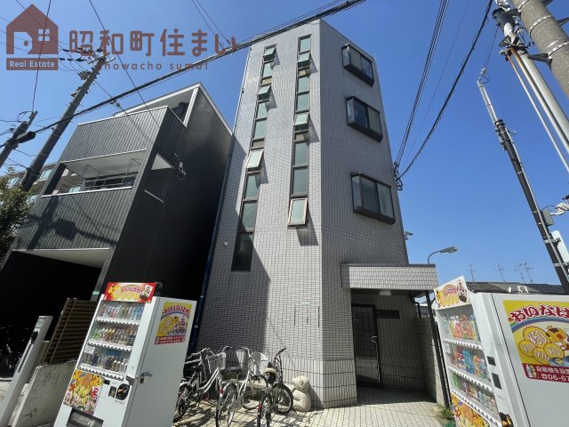 大阪市阿倍野区阿倍野元町のマンションの建物外観