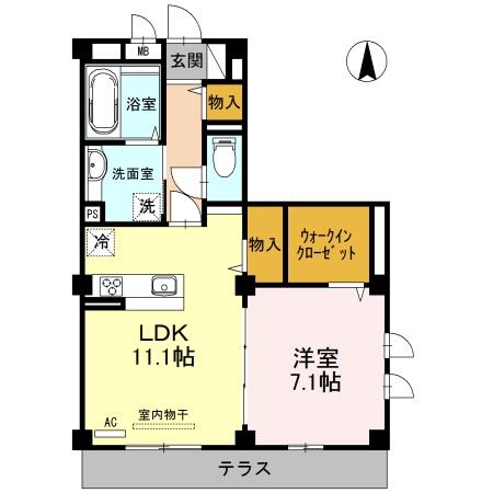 THE RESIDENCE 広畑早瀬町の間取り