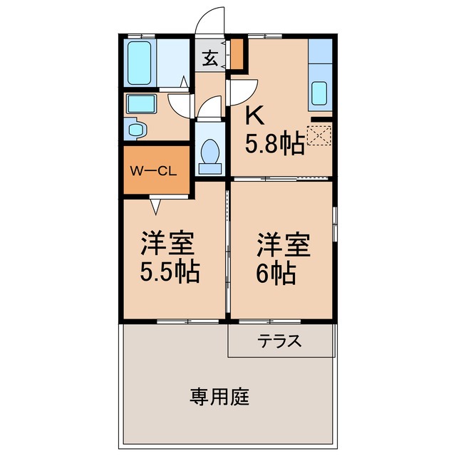 ローズガーデンの間取り