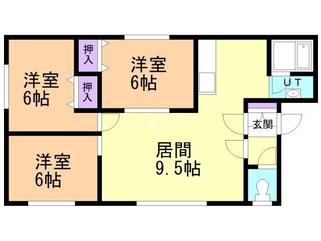 エクセレント３１１の間取り