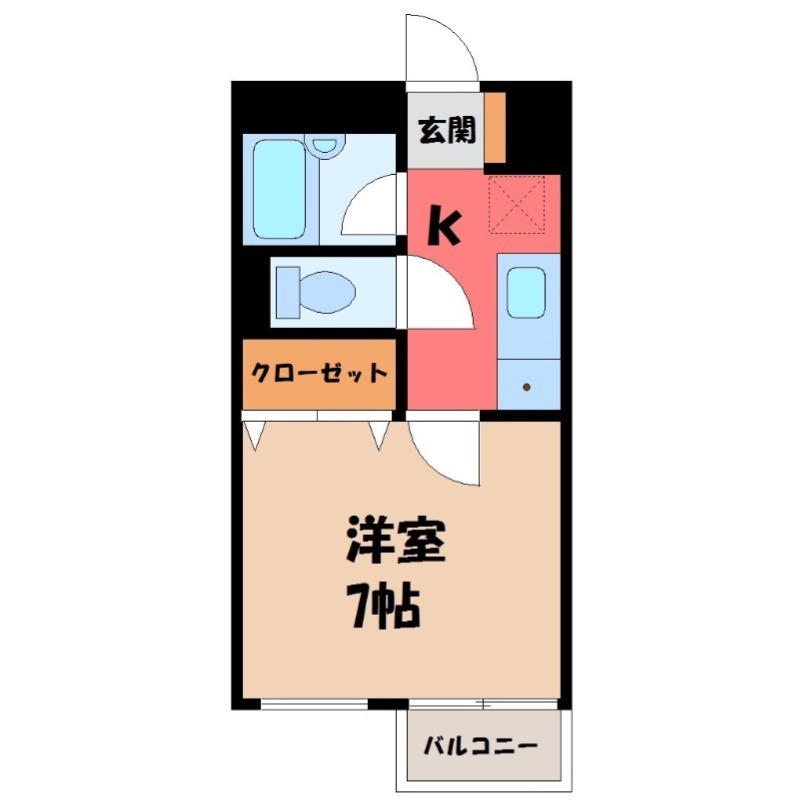 新町ハイツの間取り