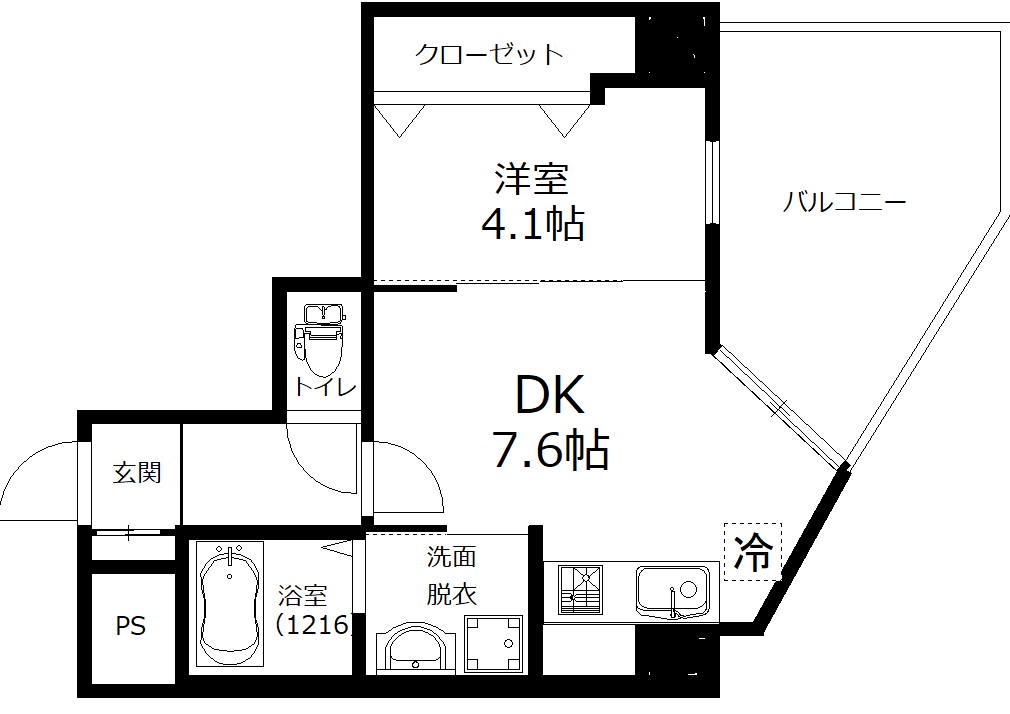 ParkTerrace大手町の間取り