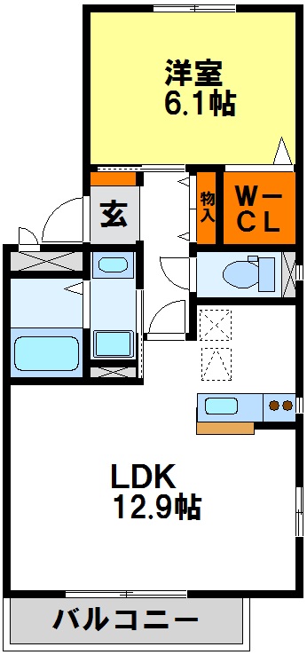 【エディーハウスの間取り】