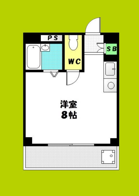 マンションタナカの間取り