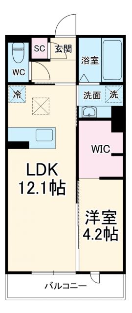 【グランツタウンの間取り】