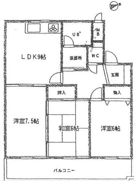 【アルスサンクの間取り】