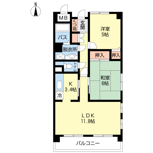 グレース昭和園の間取り