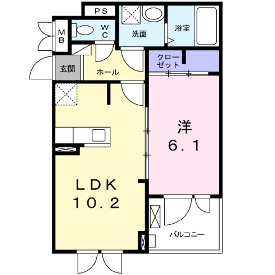 リアンの間取り