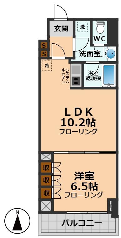 杉並区堀ノ内のマンションの間取り