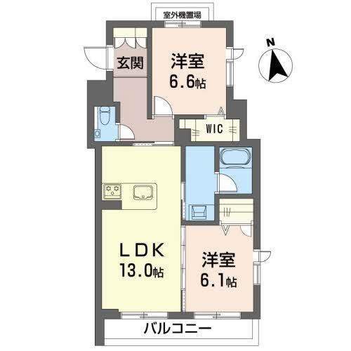 フジスター刈谷の間取り