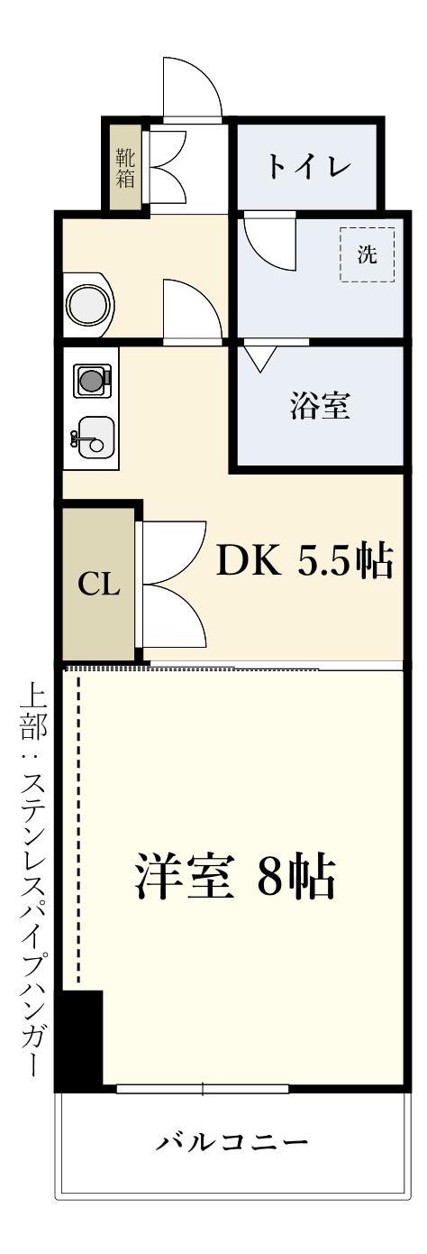 ベルシティ榴ヶ岡の間取り