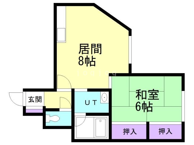 トマトマンション中沼の間取り