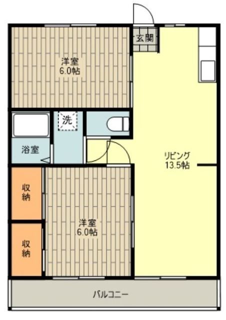 サニーヴィレッジIIの間取り