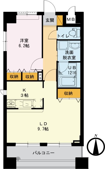 スペリオールパレスの間取り