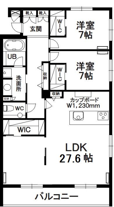 ヒルズレジデンシャルS13の間取り