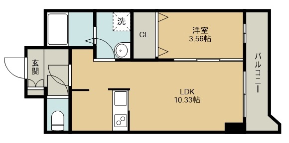 フェリシダ東仙台の間取り