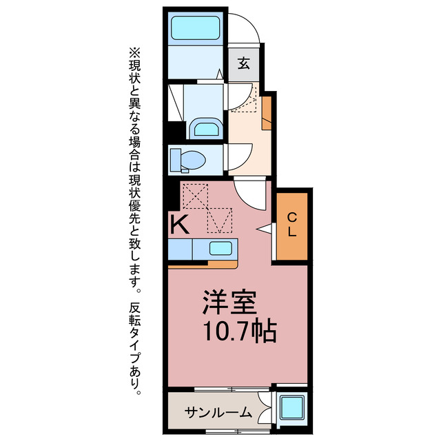 ＭＴＩハイツ　VIIの間取り