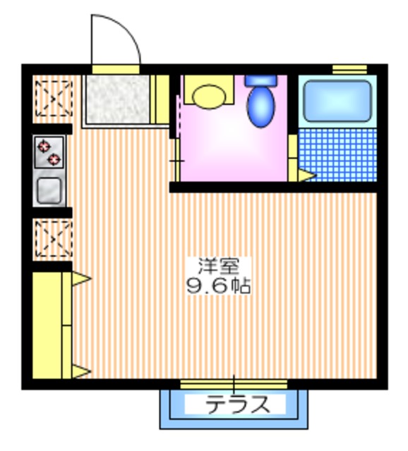 フラットコアIIの間取り