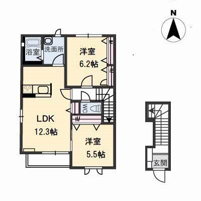 ハイネス国府の間取り