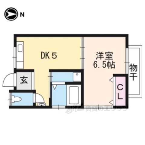 ハイツ和泉の間取り