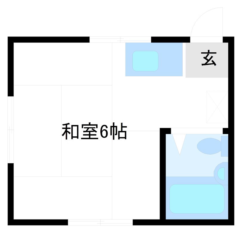 ハイツことぶきの間取り