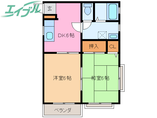 アーバンミストラルの間取り