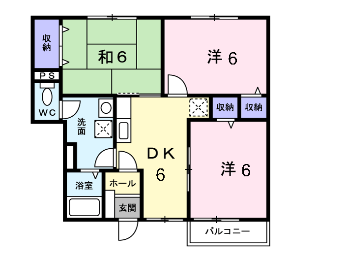 トランキル・Ｔの間取り