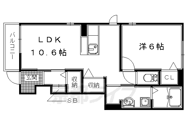 アン・フォレストIIの間取り