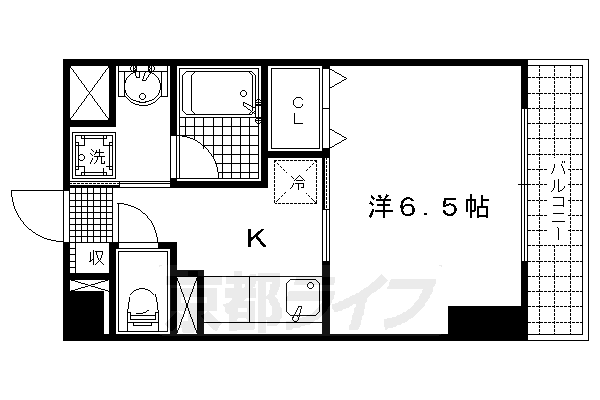 京都紙屋川Ｍの間取り