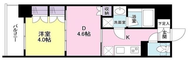 リバーレ池袋の間取り