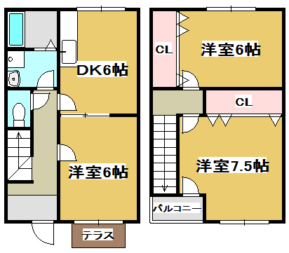 【プリマベーラの間取り】