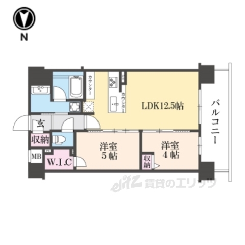 ＳＴＡＮＤＺ河原町五条の間取り