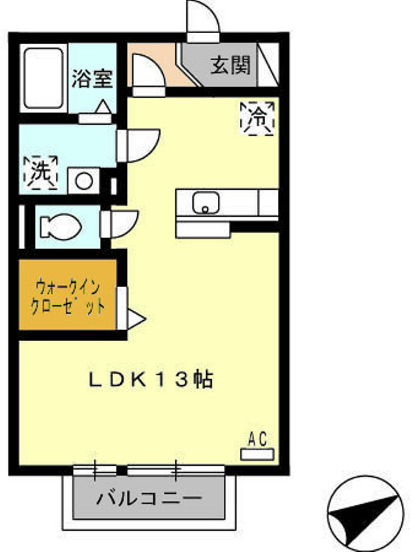 ハイム神戸の間取り