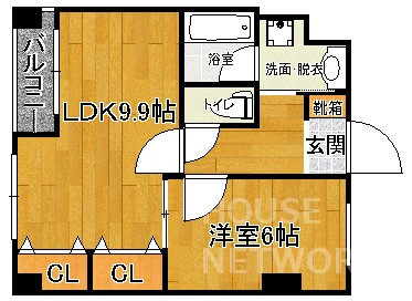 リエス西院の間取り