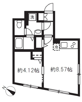 エルファーロ大塚IVの間取り