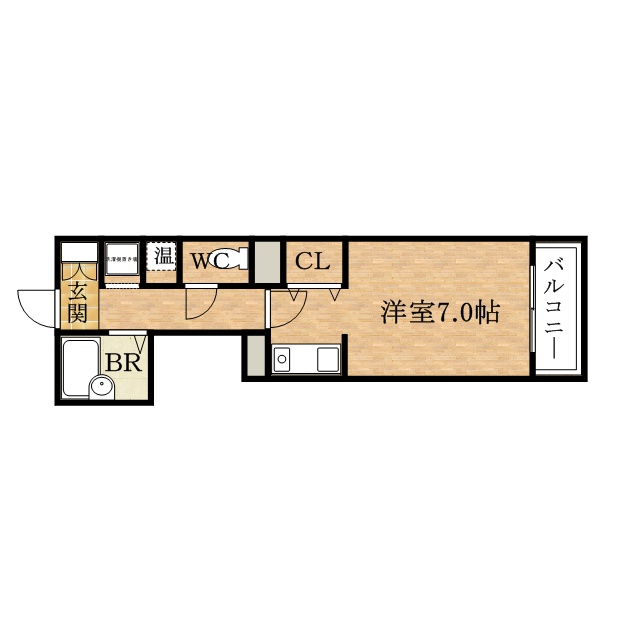 三田市相生町のマンションの間取り