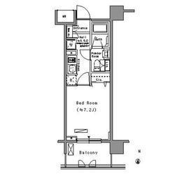 パークアクシス住吉の間取り