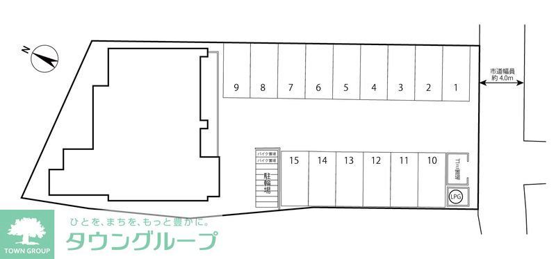 駐車場　間取図