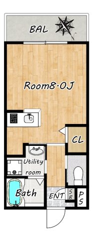 す清館の間取り