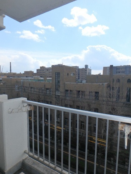 バルコニー　他号室写真です