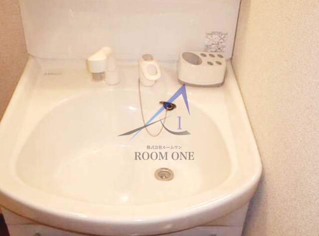 洗面設備　洗面台です。