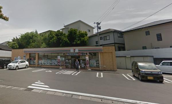コンビニ　セブンイレブン宮崎大坪町店（コンビニ）まで713m