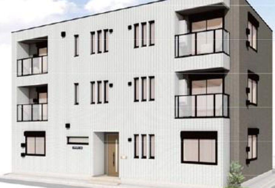 建物外観　落ち着いた雰囲気の外観です