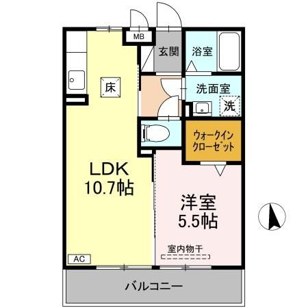 マノワール十六田の間取り写真