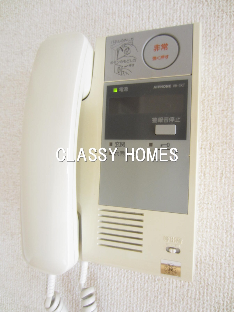 セキュリティ　2002年竣工　北品川アパートメンツ：セキュリティ
