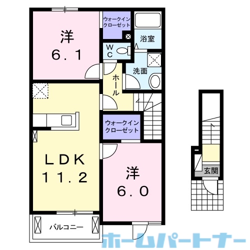 セント・フローラDの間取り