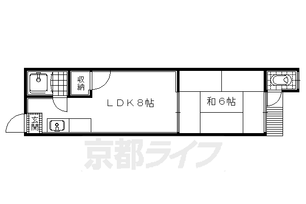 上田住宅（平屋）の間取り